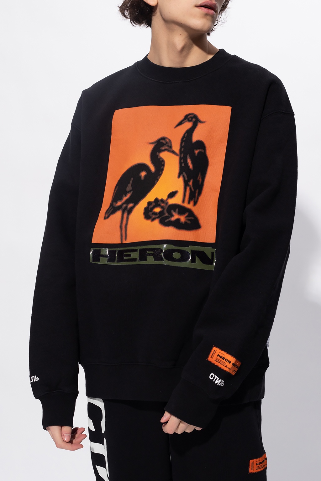 Heron Preston Branded A-COLD-WALL sweatshirt